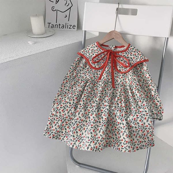 2021 new fashion princess dresses for baby girl autumn new korean style floral print bow dress toddler girls children costumes g1026, Red;yellow
2021 new fashion princess dresses for baby girl autumn new korean style floral print bow dress toddler girls children costumes g1026, Red;yellow