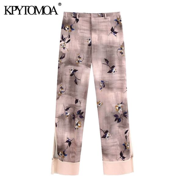 women chic fashion frayed trim printed pants elastic waist buttons fly female trousers pantalones mujer 210420, Black;white
women chic fashion frayed trim printed pants elastic waist buttons fly female trousers pantalones mujer 210420, Black;white