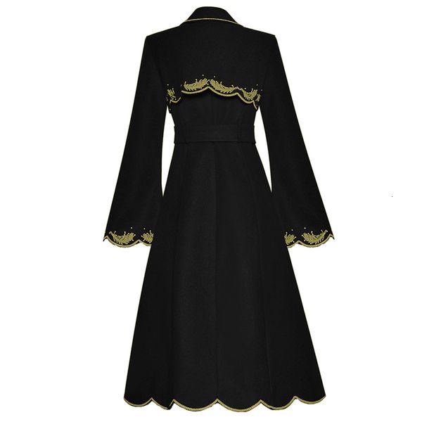 warm seqinyy long coat 2021 autumn fashion design feminine crystal belt golden bird flowers embroidery, Tan;black
warm seqinyy long coat 2021 autumn fashion design feminine crystal belt golden bird flowers embroidery, Tan;black