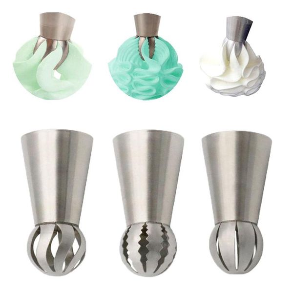 baking & pastry tools 3pcs/lot stainless steel russian ball torch nozzle large icing piping tips cake decoration
baking & pastry tools 3pcs/lot stainless steel russian ball torch nozzle large icing piping tips cake decoration