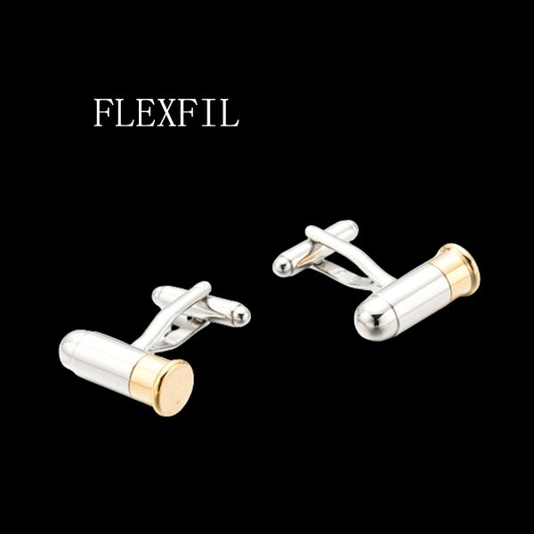 flexfil luxury shirt for men's brand buttons cuff links gemelos bullet wedding abotoaduras jewelry, Silver
flexfil luxury shirt for men's brand buttons cuff links gemelos bullet wedding abotoaduras jewelry, Silver
