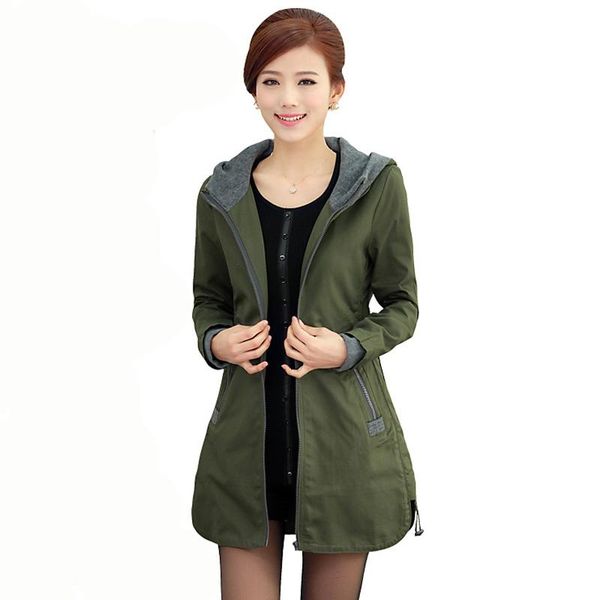 women's trench coats 2021 autumn women coat casual long sleeve overcoat loose hooded windbreaker female outerwear plus size 4xl e17, Tan;black
women's trench coats 2021 autumn women coat casual long sleeve overcoat loose hooded windbreaker female outerwear plus size 4xl e17, Tan;black