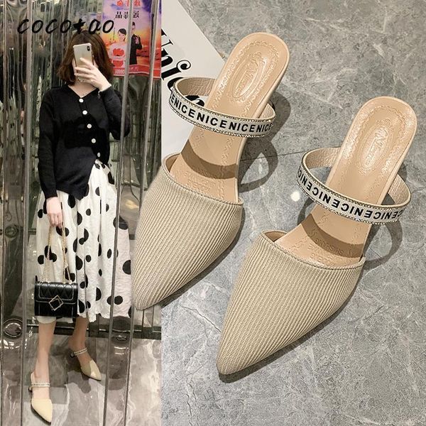 slippers pointed half female outer wear 2021 summer fashion lazy shoes wild student baotou sandals, Black
slippers pointed half female outer wear 2021 summer fashion lazy shoes wild student baotou sandals, Black