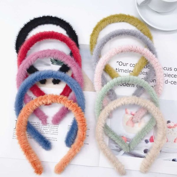 hairpin plush hairband imitation mink hair korean simple solid color headband buckle, Silver
hairpin plush hairband imitation mink hair korean simple solid color headband buckle, Silver