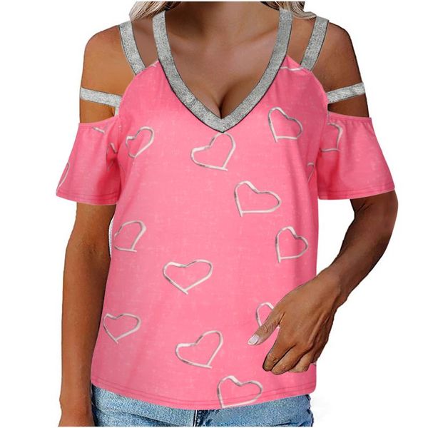 women's blouses & shirts hollow-out lady fashion women casual clothes pullover v-neck sequin hollow out short-sleeved t-shirt#, White
women's blouses & shirts hollow-out lady fashion women casual clothes pullover v-neck sequin hollow out short-sleeved t-shirt#, White