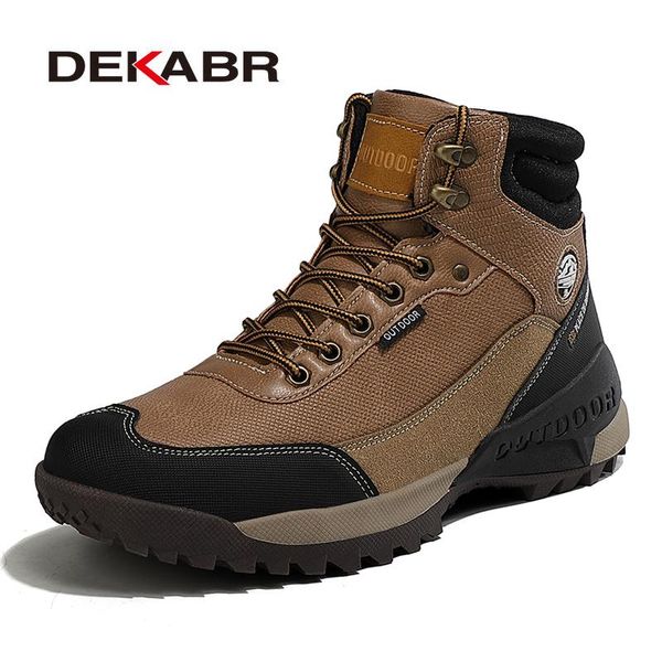 boots dekabr arrival men non-slip autumn winter ankle work for wear-resistant shoes, Black
boots dekabr arrival men non-slip autumn winter ankle work for wear-resistant shoes, Black