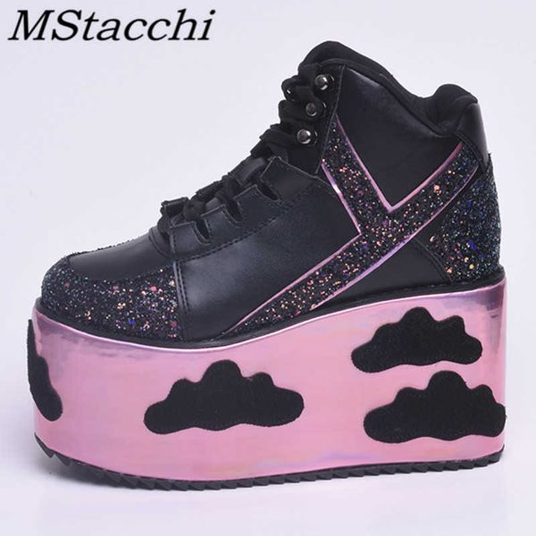 mstacchi women flat platform shoes women high heels wedges lace-up casual shoes woman sweet leather ankle boots for mujer shoes 210907, Black
mstacchi women flat platform shoes women high heels wedges lace-up casual shoes woman sweet leather ankle boots for mujer shoes 210907, Black