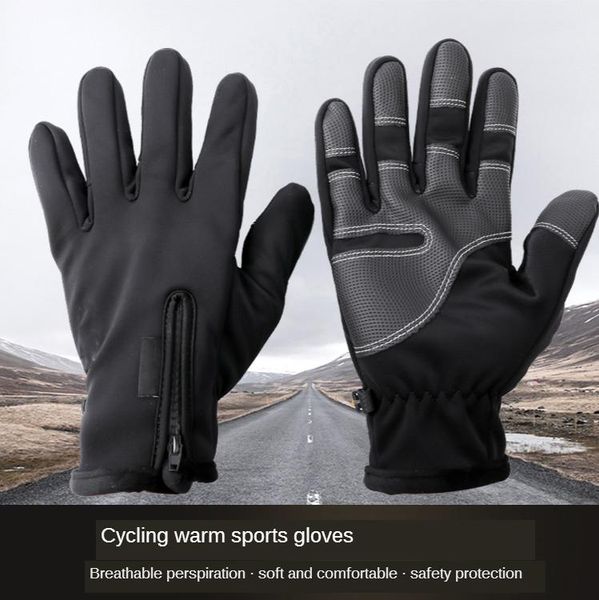 cycling gloves 100% waterproof winter windproof outdoor sport ski for bike bicycle scooter motorcycle warm glove, Black
cycling gloves 100% waterproof winter windproof outdoor sport ski for bike bicycle scooter motorcycle warm glove, Black