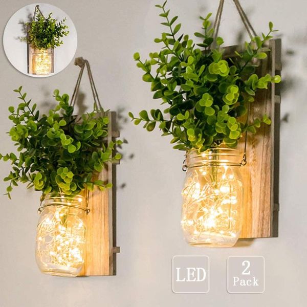 jar sconces home decoration rustic wall led fairy lights green fake plant interior warm toned can csv panel
jar sconces home decoration rustic wall led fairy lights green fake plant interior warm toned can csv panel
