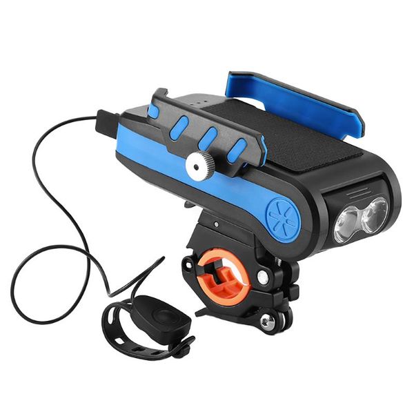 multi-function 4 in 1 bicycle light 4000mah led bike headlight horn phone holder powerbank cycling accessories lights
multi-function 4 in 1 bicycle light 4000mah led bike headlight horn phone holder powerbank cycling accessories lights