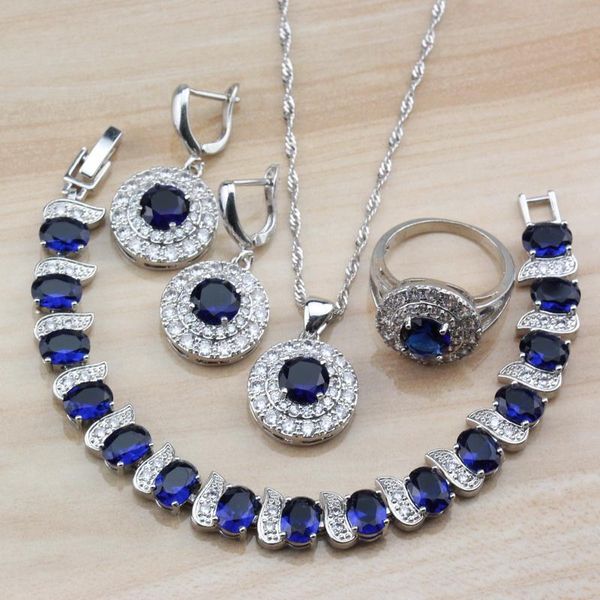 wedding jewelry sets mystic 925 silver round with natural stones zircon blue for women trendy costume independent gift box, Slivery;golden
wedding jewelry sets mystic 925 silver round with natural stones zircon blue for women trendy costume independent gift box, Slivery;golden