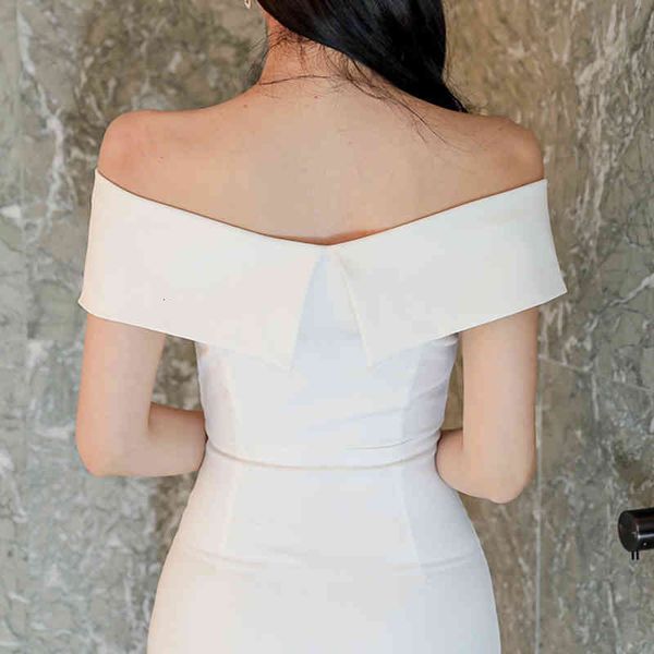 dresses korean simple slash neck slim pencil women's 2021 summer bodycon es chic split wear work vestidos, Black;gray
dresses korean simple slash neck slim pencil women's 2021 summer bodycon es chic split wear work vestidos, Black;gray