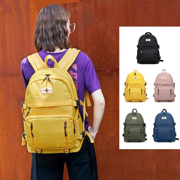 large nylon fabric travel backpack schoolbag for women teenage girls college student high school bag female back pack bags
large nylon fabric travel backpack schoolbag for women teenage girls college student high school bag female back pack bags