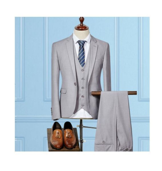 men's suits & blazers (jacket+vest+pants) men fashion slim fit business wedding suit anzug herren three pieces, White;black
men's suits & blazers (jacket+vest+pants) men fashion slim fit business wedding suit anzug herren three pieces, White;black