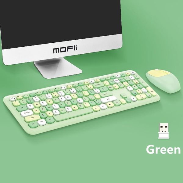2.4ghz wireless keyboard and mouse set 5 color mixed vintage universal deskgaming kit for girl gift combos
2.4ghz wireless keyboard and mouse set 5 color mixed vintage universal deskgaming kit for girl gift combos