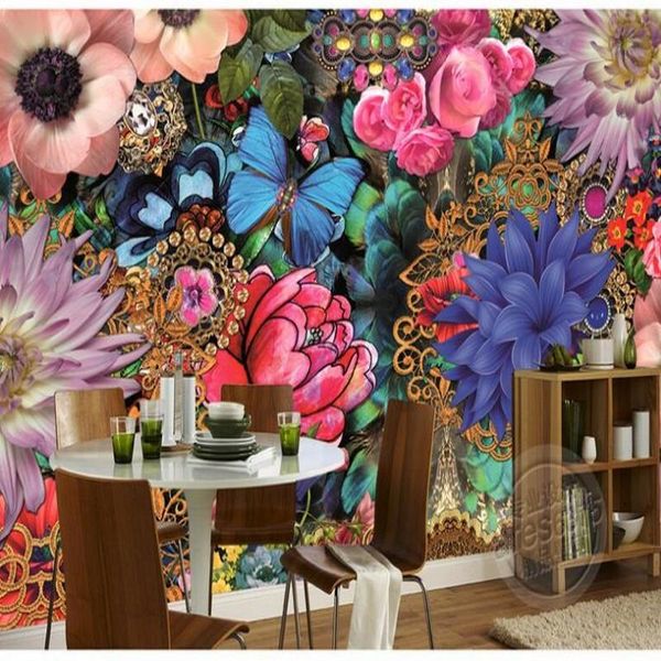 shuhiko custom large-scale fresco european-style retro floral butterfly high to force the tv backdrop non-woven wallpaper wallpapers
shuhiko custom large-scale fresco european-style retro floral butterfly high to force the tv backdrop non-woven wallpaper wallpapers