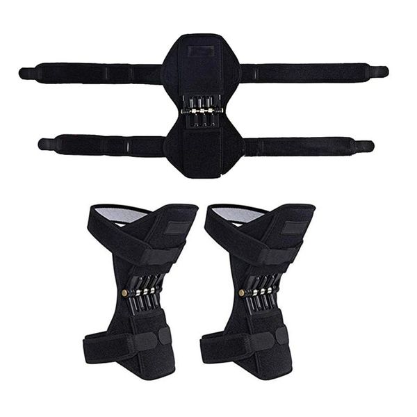 elbow & knee pads joint support breathable non-slip power lift powerful rebound brace spring force, Black;gray
elbow & knee pads joint support breathable non-slip power lift powerful rebound brace spring force, Black;gray
