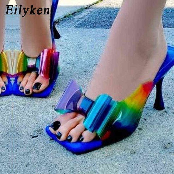 slippers eilyken fashion pvc transparent butterfly knot jelly shoes woman femme square toe heels gladiator sandals slides220308, Black
slippers eilyken fashion pvc transparent butterfly knot jelly shoes woman femme square toe heels gladiator sandals slides220308, Black