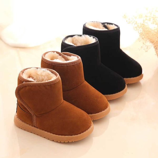new plush warm baby toddler boots fashion children snow boots shoes for boys girls winter shoes 1-3 year old kids ankle boots y0909, Black;grey
new plush warm baby toddler boots fashion children snow boots shoes for boys girls winter shoes 1-3 year old kids ankle boots y0909, Black;grey