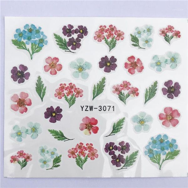1 sheet water transfer nail stickers decals green leaf / colored flower pattern art wraps manicure decoration1, Black
1 sheet water transfer nail stickers decals green leaf / colored flower pattern art wraps manicure decoration1, Black