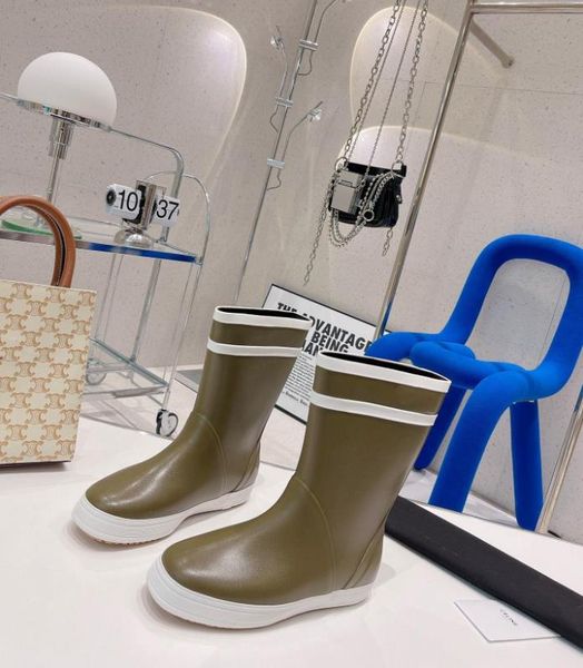 autumn /winter temperament women's rain boots rubber walking waterproof ankle boot leisure thick soled short booties green black blue b
autumn /winter temperament women's rain boots rubber walking waterproof ankle boot leisure thick soled short booties green black blue b