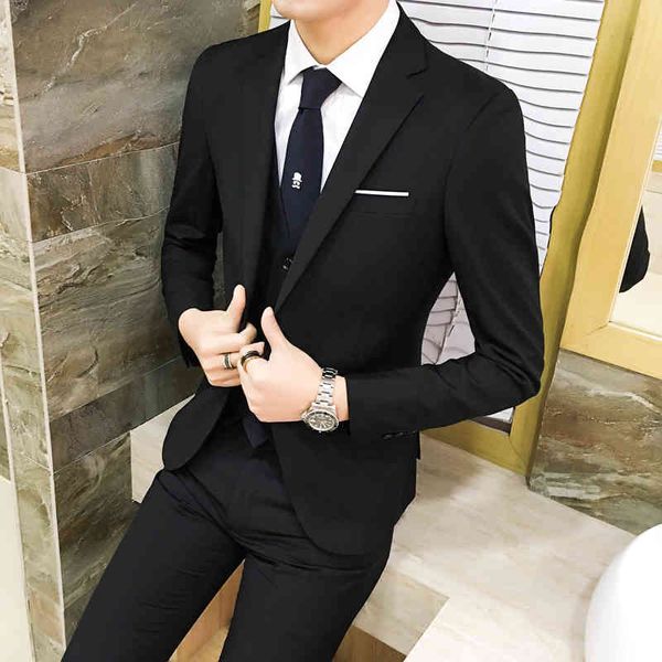 men's suits & blazers jacket pants vest / mens formal men suit set wedding groom tuxedos coat trousers waistcoat 3 pieces sets nr46, White;black
men's suits & blazers jacket pants vest / mens formal men suit set wedding groom tuxedos coat trousers waistcoat 3 pieces sets nr46, White;black