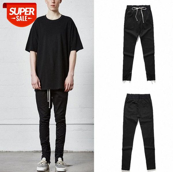 street men's retro fog bieber kanye inside metal zipper slim sports trousers #tk3g, Black
street men's retro fog bieber kanye inside metal zipper slim sports trousers #tk3g, Black