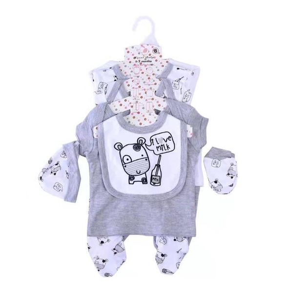 clothing sets gifts for born clothes set boys and girls cotton cute fashion outfits 0-3 months suit baby 8 pack, White
clothing sets gifts for born clothes set boys and girls cotton cute fashion outfits 0-3 months suit baby 8 pack, White