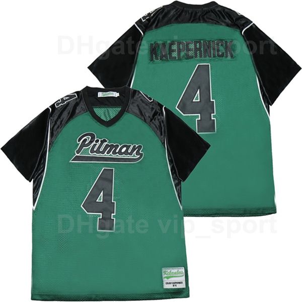 john h. pitman football 4 colin kaepernick high school jersey men team color green sport pure cotton all stitched breathable quality, Black
john h. pitman football 4 colin kaepernick high school jersey men team color green sport pure cotton all stitched breathable quality, Black