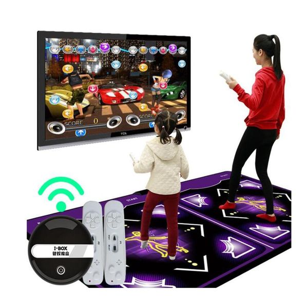 wireless live-action mv double dancing mat somatosensory game home machine fitness equipment for tv andpc yoga mats
wireless live-action mv double dancing mat somatosensory game home machine fitness equipment for tv andpc yoga mats
