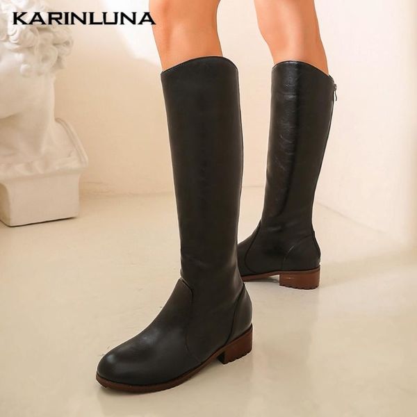boots karin brand square heels plus size 44 vintage shoes riding women, Black
boots karin brand square heels plus size 44 vintage shoes riding women, Black