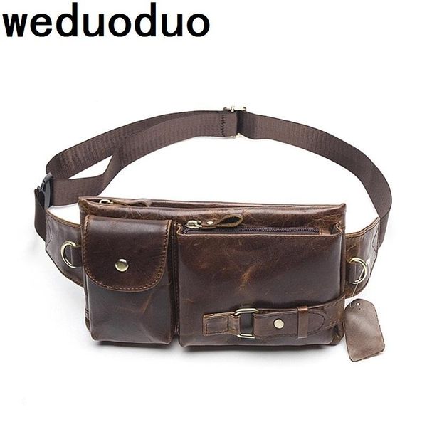 weduoduo genuine leather men waist packs fanny pack belt bag phone pouch travel male bags
weduoduo genuine leather men waist packs fanny pack belt bag phone pouch travel male bags