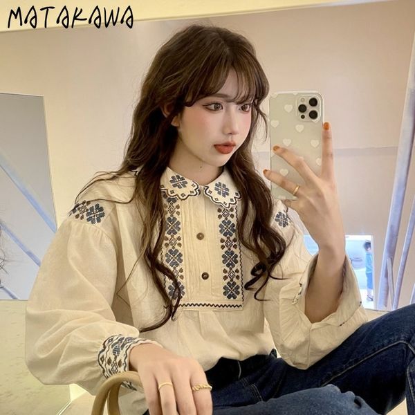peter pan collar women blouses spring korean french retro blusas long-sleeved shirt 210506, White
peter pan collar women blouses spring korean french retro blusas long-sleeved shirt 210506, White