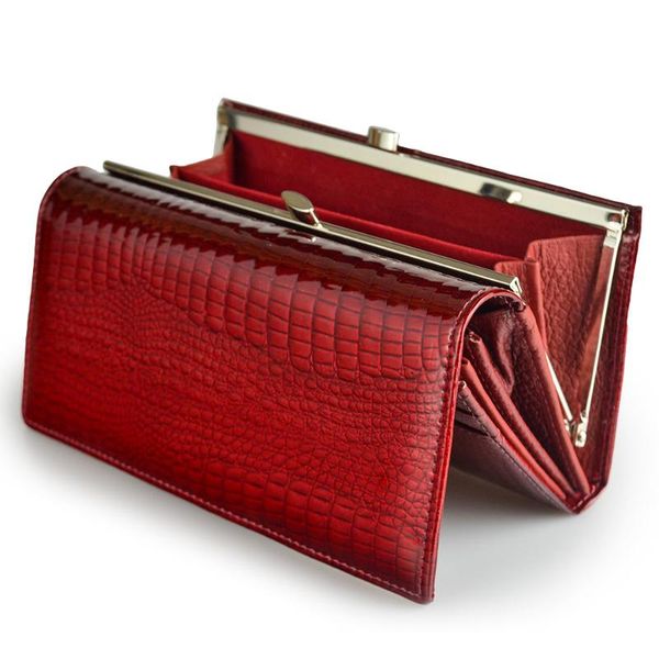 wallets design genuine leather women's long ladies wallet clutch bag red coin card holder purse crocodile purses, Red;black
wallets design genuine leather women's long ladies wallet clutch bag red coin card holder purse crocodile purses, Red;black
