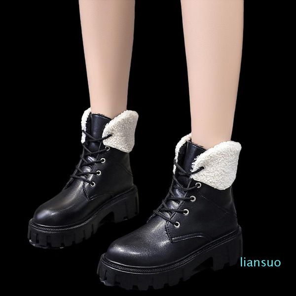 boots warm women winter autumn 2021 lace up women's ankle platform thick heel motorcycle, Black
boots warm women winter autumn 2021 lace up women's ankle platform thick heel motorcycle, Black