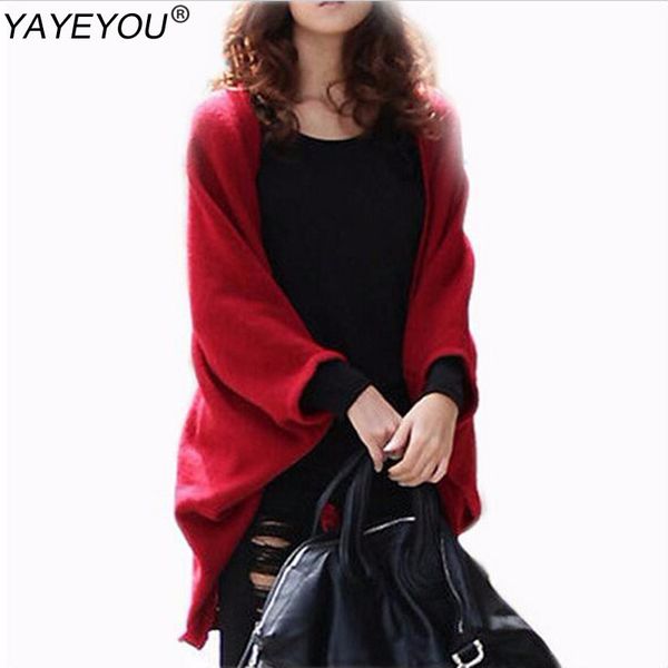women's sweaters wholesale- yayeyou women casual knitted sweater loose shawl batwing sleeve coat jacket outwear cardigan female blouse, White;black
women's sweaters wholesale- yayeyou women casual knitted sweater loose shawl batwing sleeve coat jacket outwear cardigan female blouse, White;black