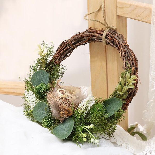 round spring simulation wreath bird's nest olive branch door knocker with veronica wands rattan artificial beautiful home decors decora
round spring simulation wreath bird's nest olive branch door knocker with veronica wands rattan artificial beautiful home decors decora