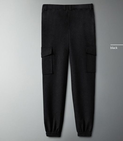 men's pants trousers casual loose autumn winter european and american show thickened plus size harem straight wool, Black
men's pants trousers casual loose autumn winter european and american show thickened plus size harem straight wool, Black