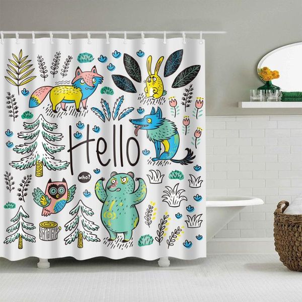 cartoon animals shower curtain cute bear bird fashion bath accessories with hooks waterproof polyester fabric bathroom decor curtains
cartoon animals shower curtain cute bear bird fashion bath accessories with hooks waterproof polyester fabric bathroom decor curtains
