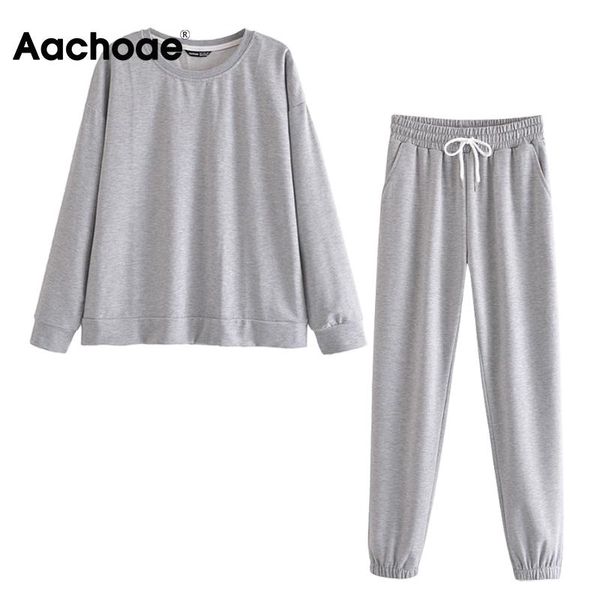 aachoae casual 2 piece set women batwing long sleeve loose home tshirt sports full length lady pencil pants dresy damskie 2021 women's, White
aachoae casual 2 piece set women batwing long sleeve loose home tshirt sports full length lady pencil pants dresy damskie 2021 women's, White