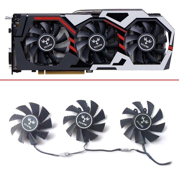 3pcs 75mm igame gtx 1060 6gb eth cooler fan 4pin replace for colorful gtx1060 1070ti 1080 1050 video card fans & coolings
3pcs 75mm igame gtx 1060 6gb eth cooler fan 4pin replace for colorful gtx1060 1070ti 1080 1050 video card fans & coolings