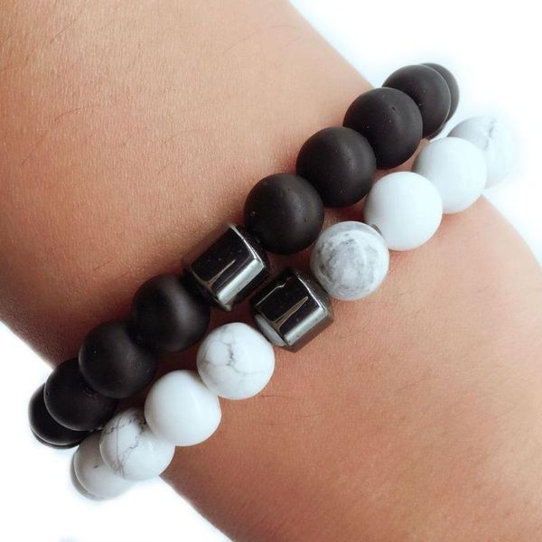 beaded, strands fashion 8mm couple stone women men jewelry bracelets bangles classic black white charm bead bracelet anti-fatigue stones 202
beaded, strands fashion 8mm couple stone women men jewelry bracelets bangles classic black white charm bead bracelet anti-fatigue stones 202