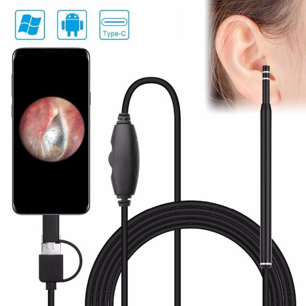 5.5mm visual earwax cleaner android otg usb otoscope ear health care inspection tool mini cameras
5.5mm visual earwax cleaner android otg usb otoscope ear health care inspection tool mini cameras