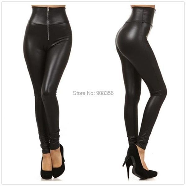 women's leggings 2021 winter black high waist leather leg pant plus size capris jeggings fashion leggins punk pants c1232
women's leggings 2021 winter black high waist leather leg pant plus size capris jeggings fashion leggins punk pants c1232