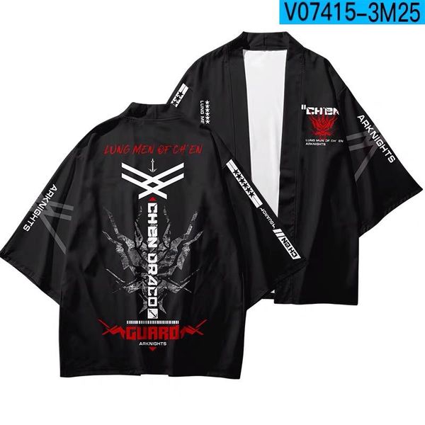 ethnic clothing japanese kimono haori yukata boys cardigan game arknights 3d cool short sleeve cosplay summer casual women/mens japan style, Red
ethnic clothing japanese kimono haori yukata boys cardigan game arknights 3d cool short sleeve cosplay summer casual women/mens japan style, Red