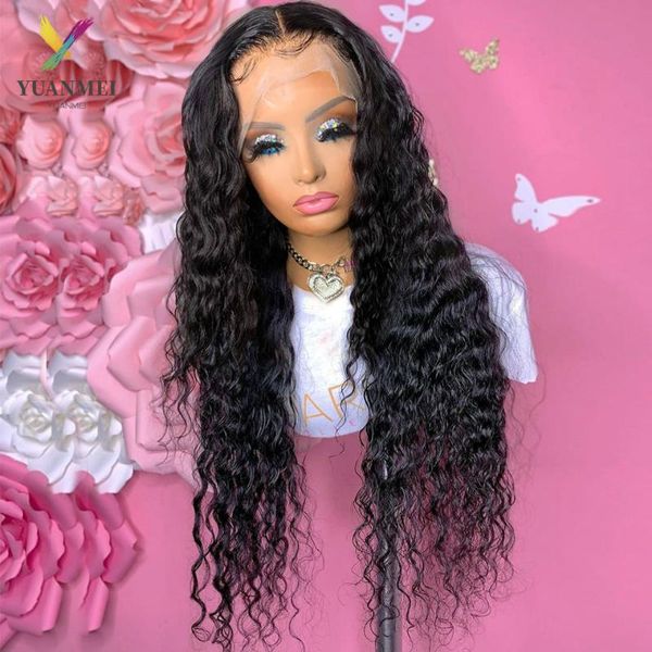 lace wigs yuanmei deep wave 13x4x1 t part glueless frontal wig brazilian curly front human hair for black women, Black;brown
lace wigs yuanmei deep wave 13x4x1 t part glueless frontal wig brazilian curly front human hair for black women, Black;brown