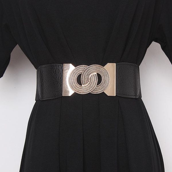 belts women's runway fashion elastic cummerbunds female dress corsets waistband decoration wide belt tb1314, Black;brown
belts women's runway fashion elastic cummerbunds female dress corsets waistband decoration wide belt tb1314, Black;brown