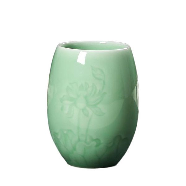 cups & saucers tea cup porcelain ceramic teacup 200ml longquan celadon water master coffee milk mug teaware home drinkware container