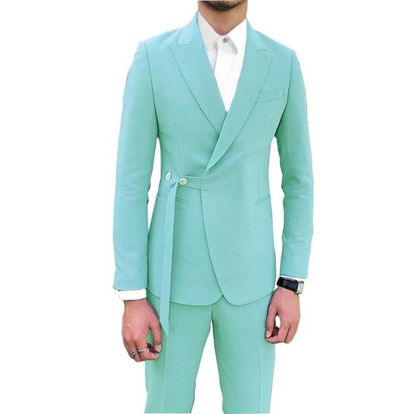 men's suits & blazers 2021 fashion classic luxury sky blue suit men custom business wedding dress two-piece, White;black
men's suits & blazers 2021 fashion classic luxury sky blue suit men custom business wedding dress two-piece, White;black