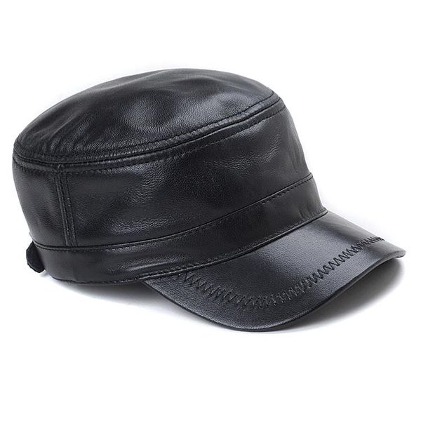 men's cowhide military hat 100% genuine leather cap autumn and winter outdoor patchwoak quilted warm ear flat hats wide brim, Blue;gray
men's cowhide military hat 100% genuine leather cap autumn and winter outdoor patchwoak quilted warm ear flat hats wide brim, Blue;gray